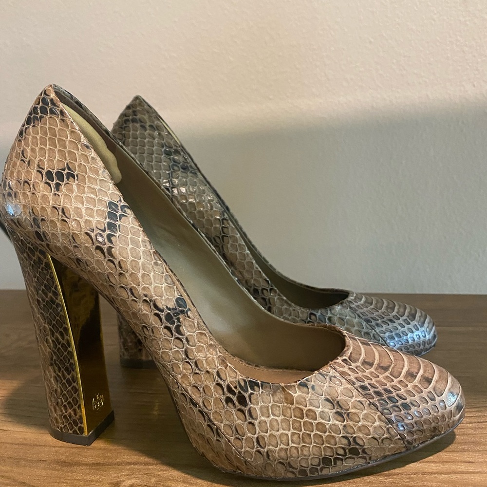 Tory Burch Snakeskin Shoes